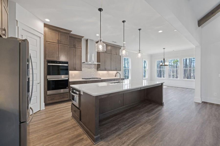 Furnished interior view inside a new home in Arden on Lanier, Cumming (Image 12).