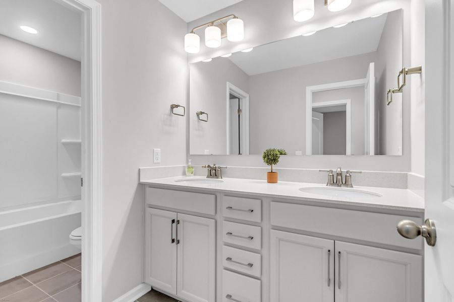 Furnished interior view inside a new home in , Summerville (Image 18).