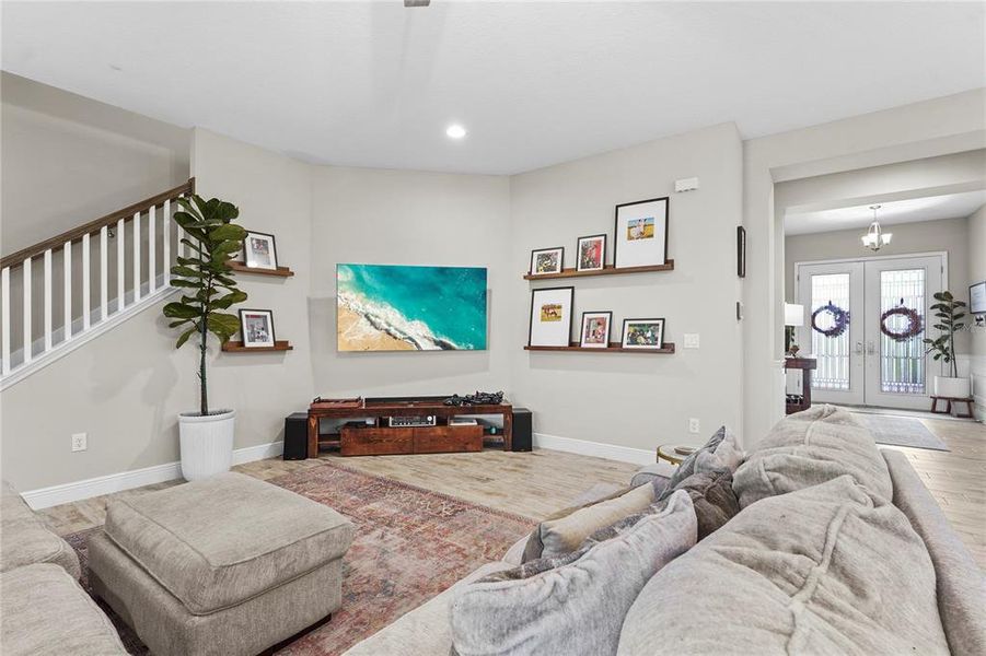 Furnished interior view inside a new home in , Parrish (Image 3).
