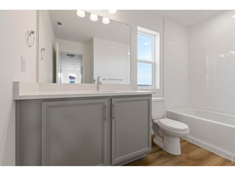 Furnished interior view inside a new home in Granary, Johnstown (Image 17).