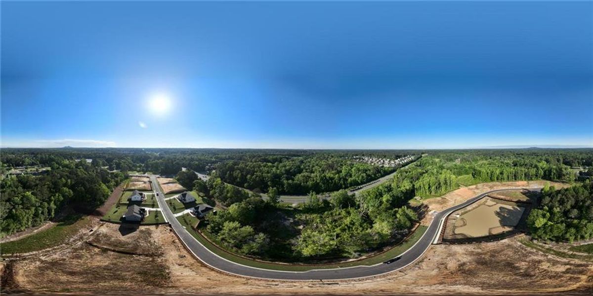 Site preparation for new homesites in Oak Valley Estates, Marietta (Image 70).