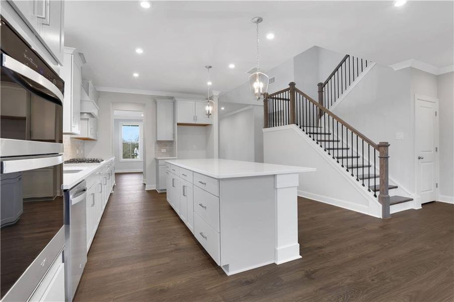 Furnished interior view inside a new home in Acacia, Cumming (Image 5).