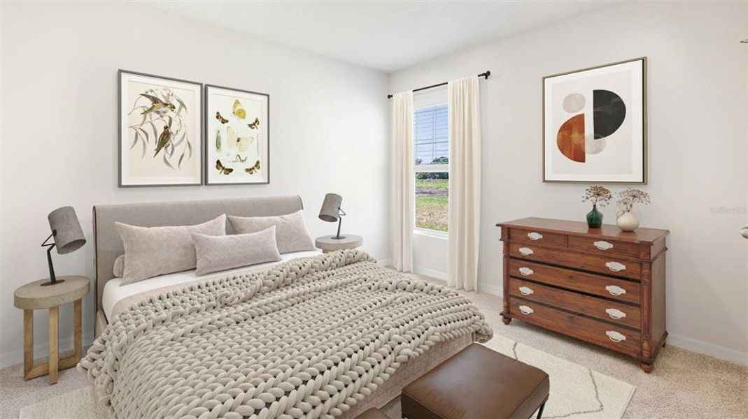 Furnished interior view inside a new home in Oakfield Trails, Parrish (Image 14). Furnished interior view inside a new home in Oakfield Trails, Parrish (Image 14).