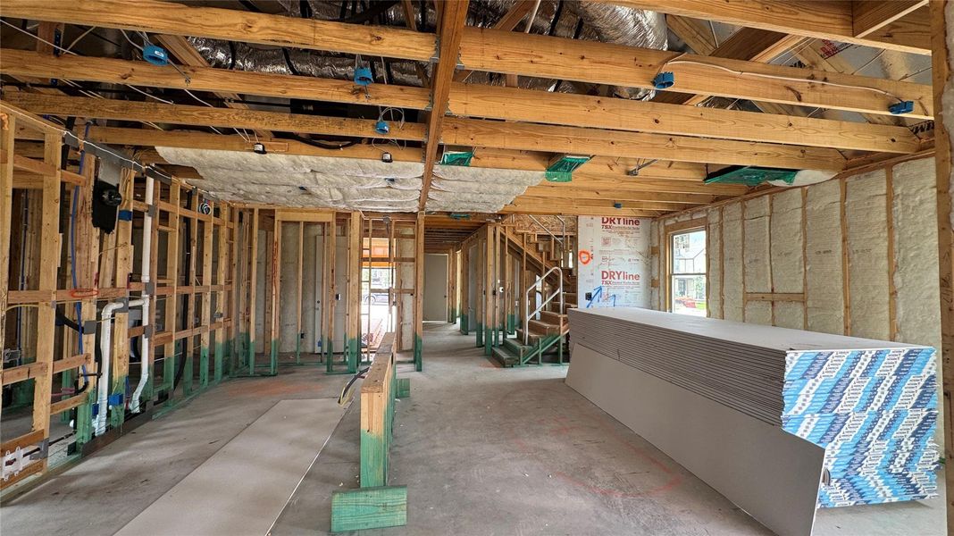 In-progress construction of a new home in Cannon Ranch, Dripping Springs, TX (Image 16).