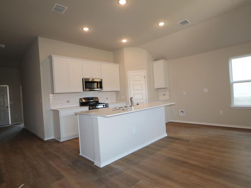 Furnished interior view inside a new home in Cascades at Onion Creek, Austin (Image 8).