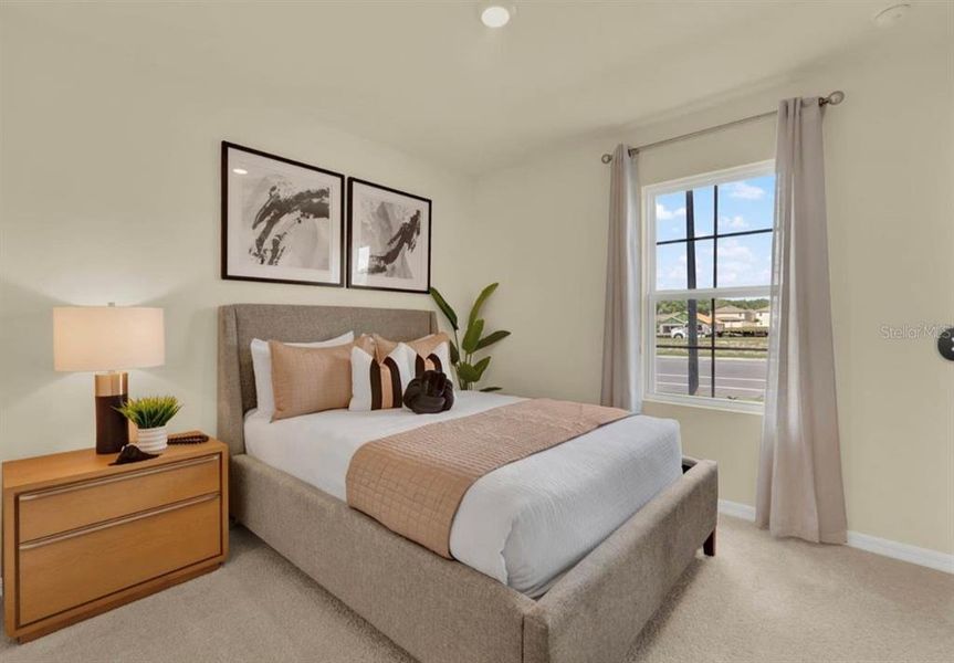 Furnished interior view inside a new home in Windrose, Apopka (Image 6). Furnished interior view inside a new home in Windrose, Apopka (Image 6).