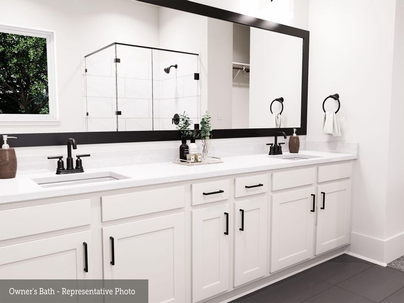 Furnished interior view inside a new home in Two Step Farm 50', Montgomery (Image 9).