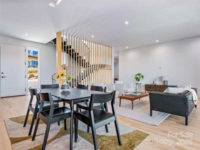 Furnished interior view inside a new home in , Asheville (Image 17).