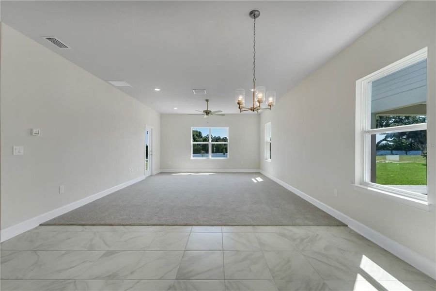 Spacious, unfurnished interior of a new home in St. John's Preserve, Palm Bay (Image 12). Spacious, unfurnished interior of a new home in St. John's Preserve, Palm Bay (Image 12).