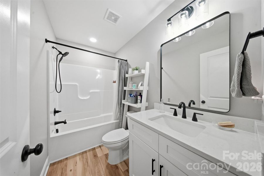 Furnished interior view inside a new home in , Crouse (Image 10).