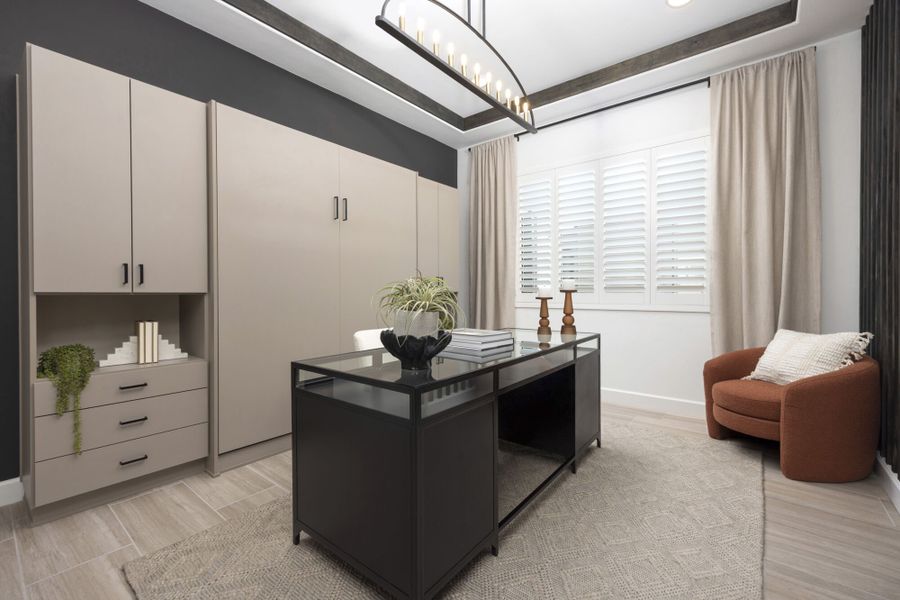 Den - Mountain View Ranch Model