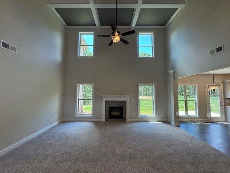 Spacious, unfurnished interior of a new home in Underwood Crossing, Covington (Image 11).