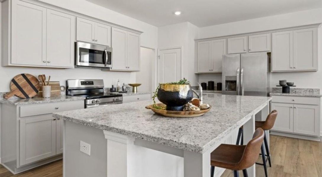 Furnished interior view inside a new home in Towns at Ivy Creek, Buford (Image 10).
