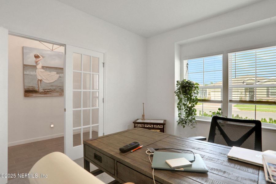 Furnished interior view inside a new home in , Yulee (Image 15).