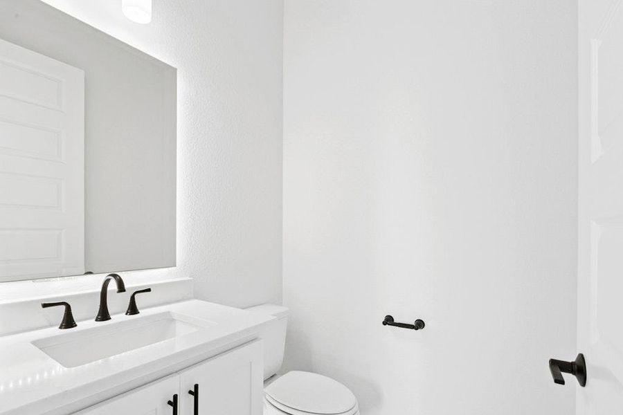 Furnished interior view inside a new home in Santa Rita Ranch, Liberty Hill (Image 8).