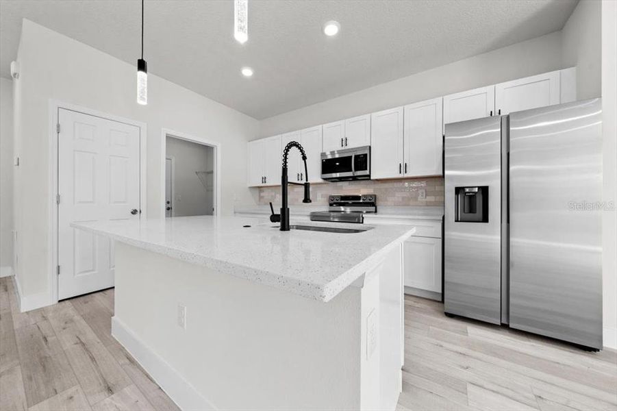 Furnished interior view inside a new home in , Ocala (Image 42).