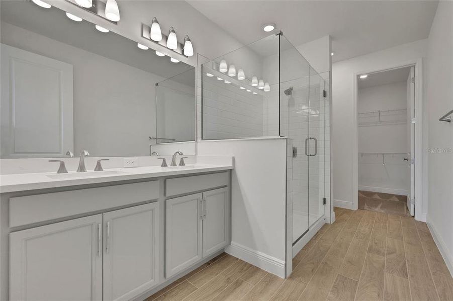 Furnished interior view inside a new home in Seaire, Parrish (Image 4).