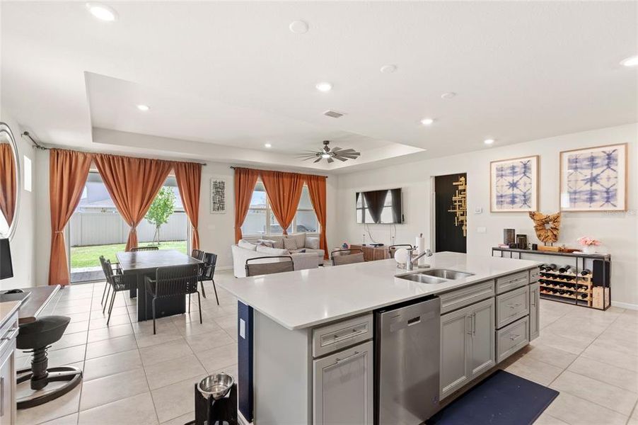 Furnished interior view inside a new home in , Kissimmee (Image 6). Furnished interior view inside a new home in , Kissimmee (Image 6).