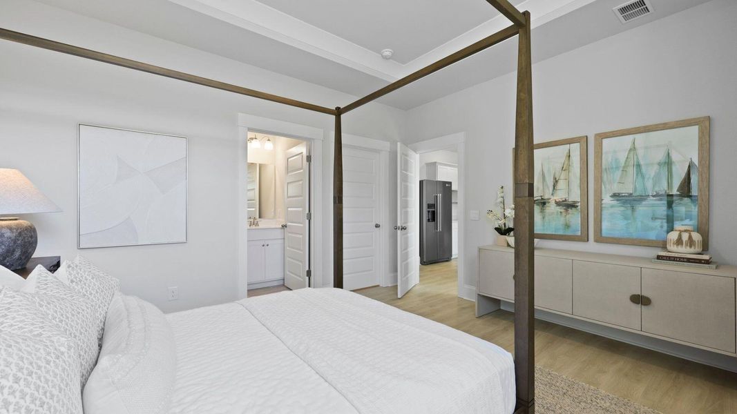 Furnished interior view inside a new home in Berkeley Bay, Ridgeville (Image 39).