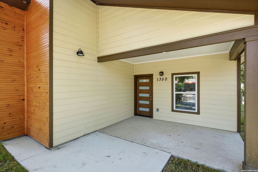 Exterior details and patio area of a home in , San Antonio (Image 19). Exterior details and patio area of a home in , San Antonio (Image 19).