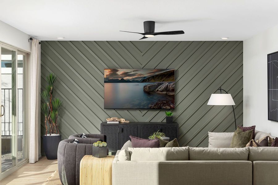 Representative furnished interior of a home built from the Sienna by Mattamy Homes in Tyler Ranch, Buckeye (Image 13).