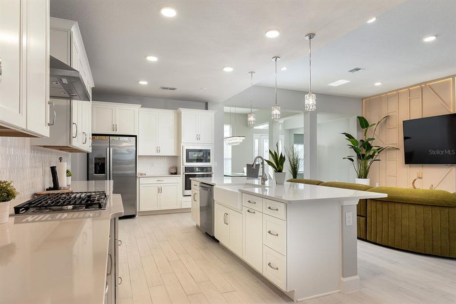 Furnished interior view inside a new home in Wolf Lake Ranch, Apopka (Image 15).