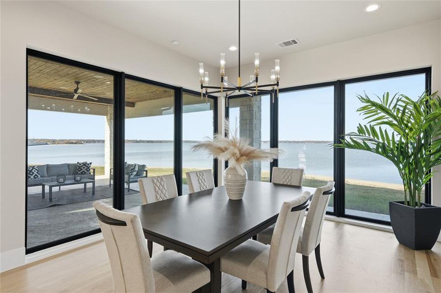 Furnished interior view inside a new home in , Gun Barrel City (Image 25). Furnished interior view inside a new home in , Gun Barrel City (Image 25).