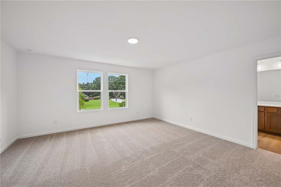 Spacious, unfurnished interior of a new home in Leydenview, Mableton (Image 23). Spacious, unfurnished interior of a new home in Leydenview, Mableton (Image 23).