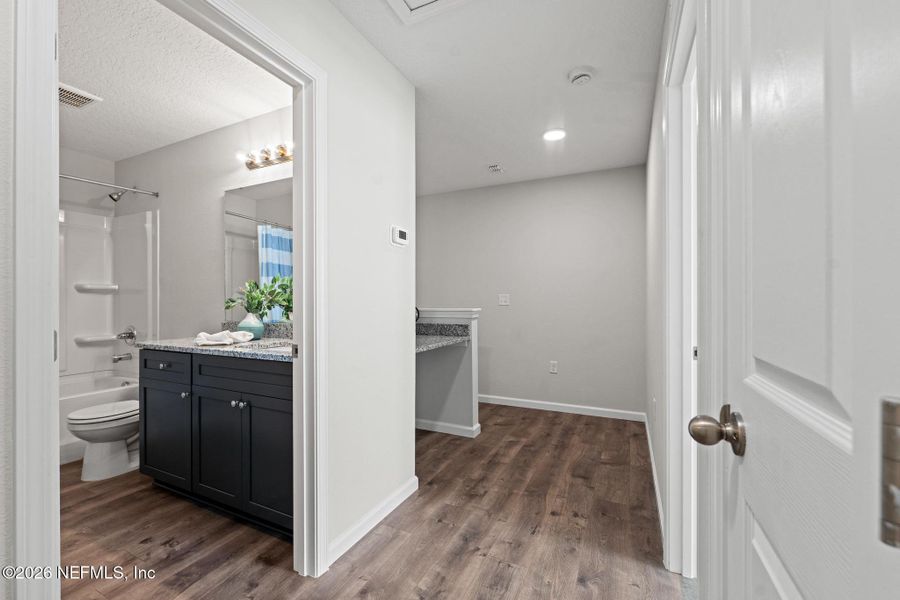 Furnished interior view inside a new home in , Jacksonville (Image 12).