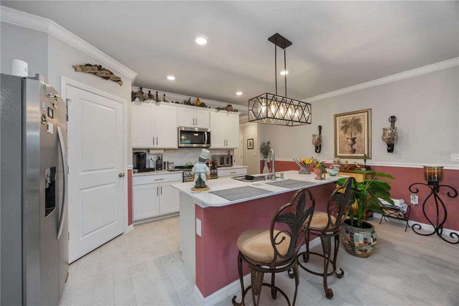 Furnished interior view inside a new home in Burnt Store Village, Punta Gorda (Image 14).