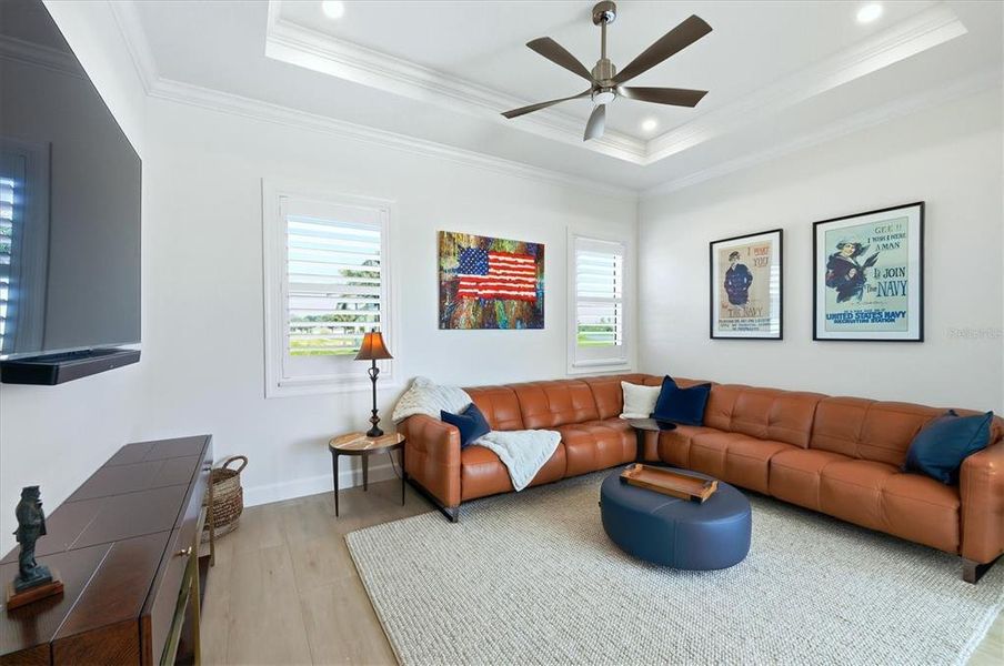 Furnished interior view inside a new home in , Placida (Image 19).