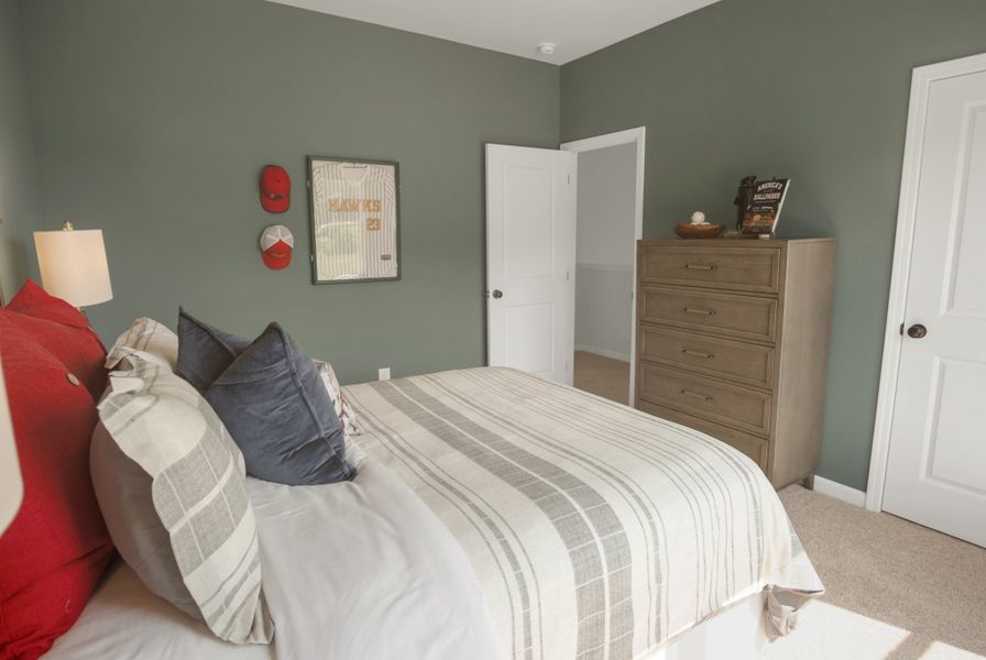 Furnished interior view inside a new home in The Oaks, Clarksville (Image 31).