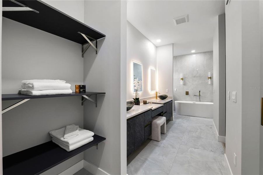 Furnished interior view inside a new home in , Brooksville (Image 42).