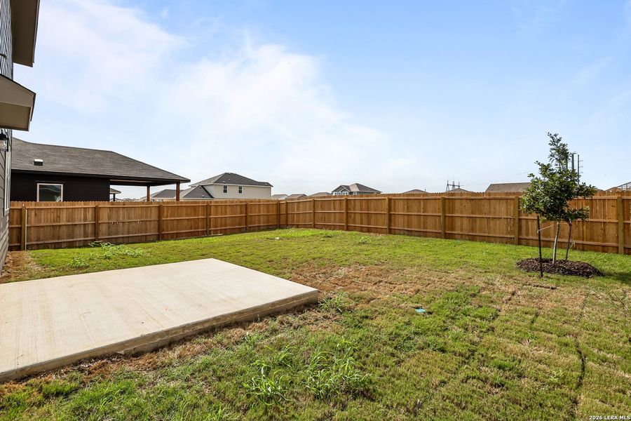 Exterior details and patio area of a home in Hannah Heights, Seguin (Image 30). Exterior details and patio area of a home in Hannah Heights, Seguin (Image 30).