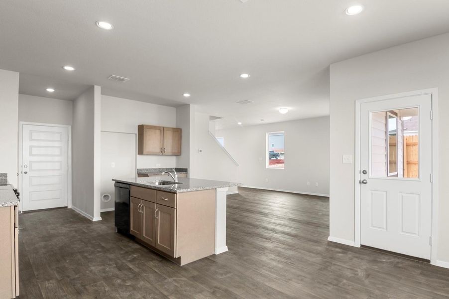 Furnished interior view inside a new home in Edgebrooke, Pflugerville (Image 4). Furnished interior view inside a new home in Edgebrooke, Pflugerville (Image 4).