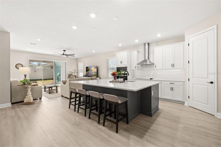 Furnished interior view inside a new home in Hartwood Landing, Clermont (Image 15).