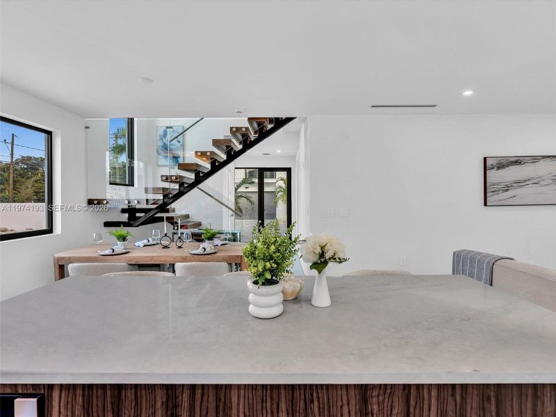 Furnished interior view inside a new home in , Dania Beach (Image 8).