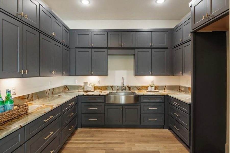 Furnished interior view inside a new home in , Milton (Image 11).