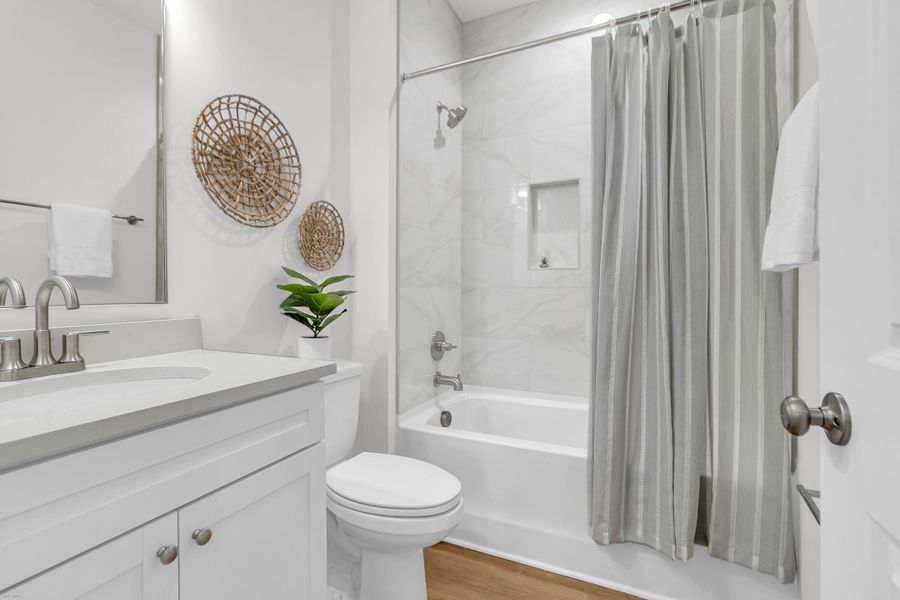 Furnished interior view inside a new home in , North Charleston (Image 11).