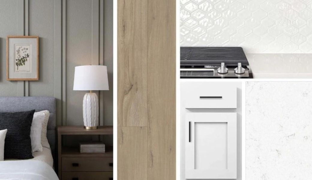 Sample of building materials used in homes in Sunterra Lakes, Brookshire (Image 3).