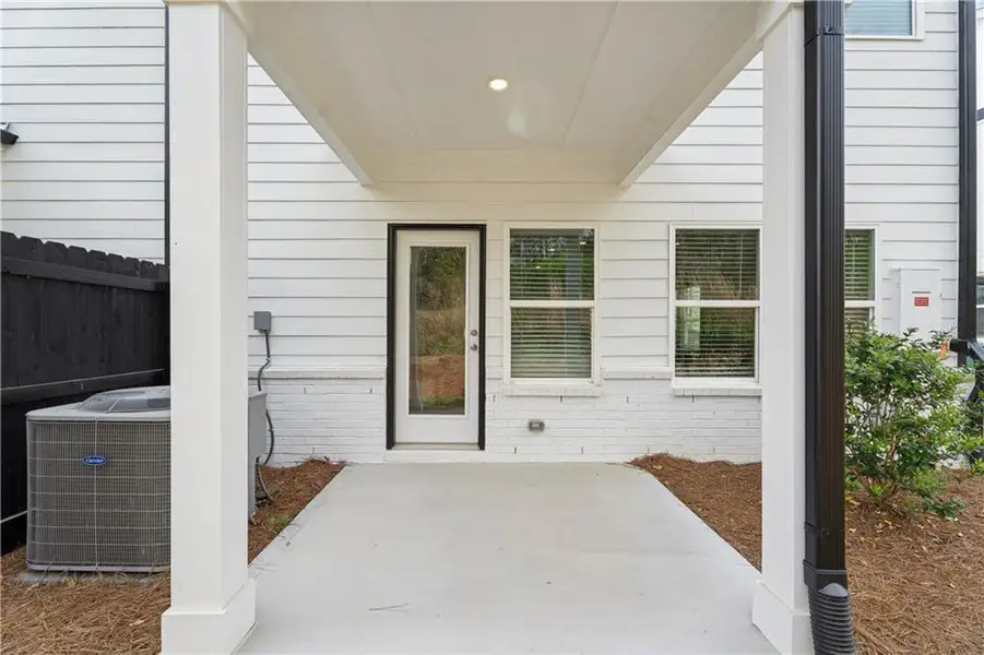 Exterior details and patio area of a home in , Smyrna (Image 4).