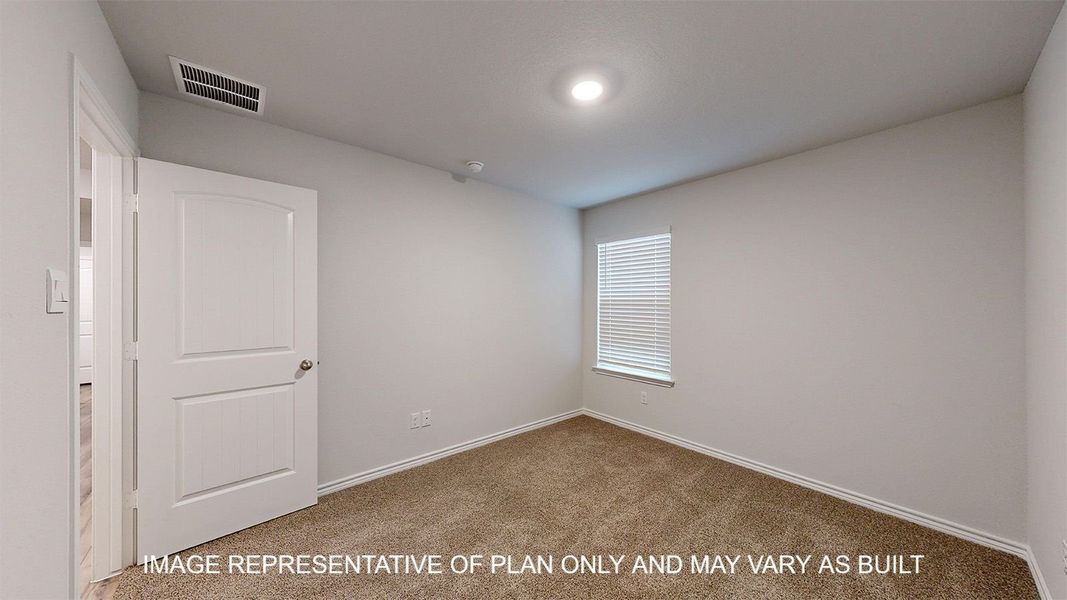 Spacious, unfurnished interior of a new home in Three Creeks - Colt Creek, Belton (Image 22). Spacious, unfurnished interior of a new home in Three Creeks - Colt Creek, Belton (Image 22).