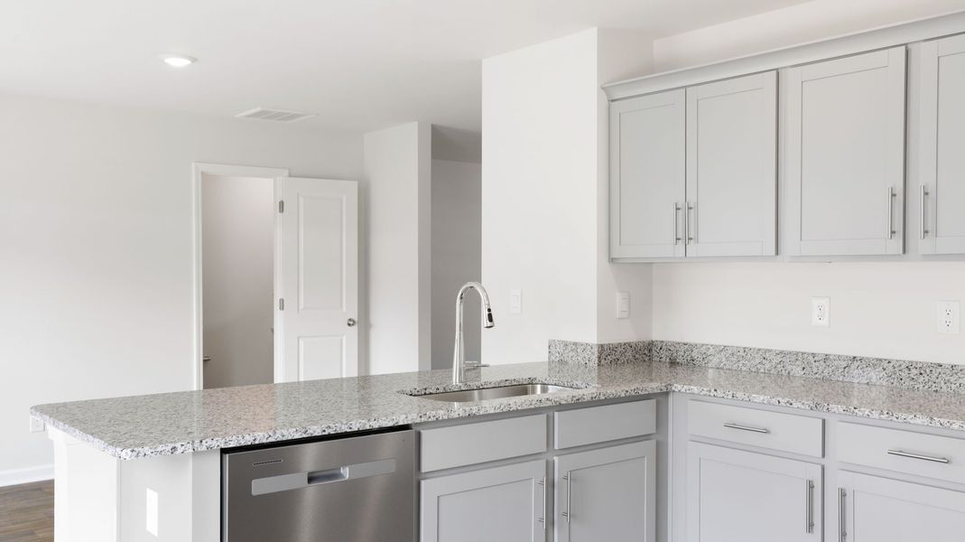 Furnished interior view inside a new home in Wildbrook Village, Waynesville (Image 9).