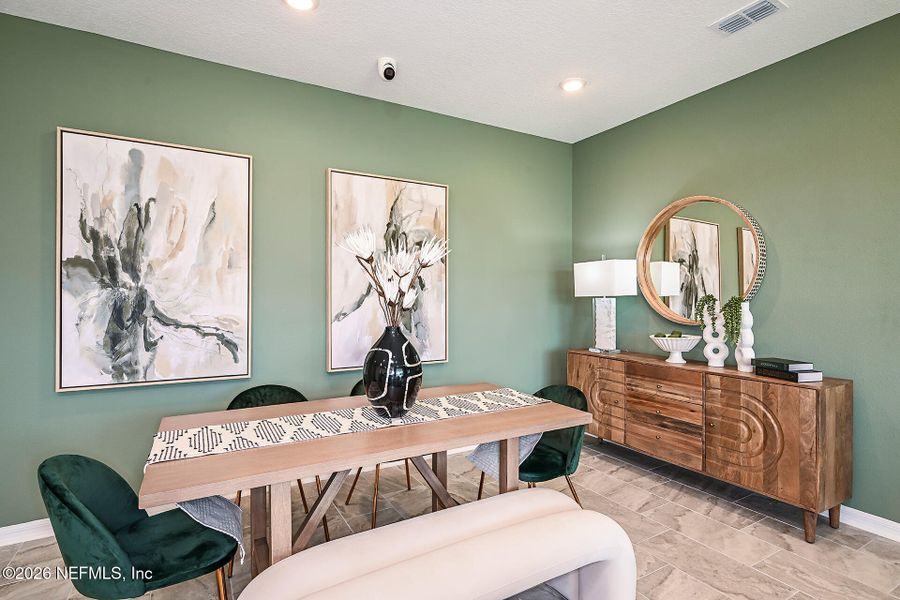 Furnished interior view inside a new home in , St. Augustine (Image 9).