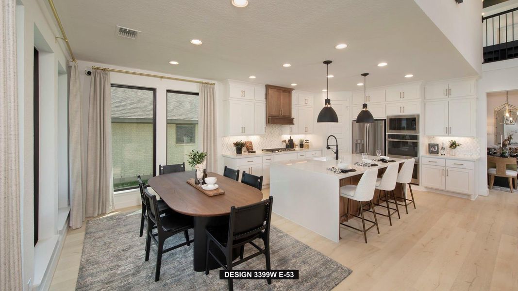 Furnished interior view inside a new home in Austin Point, Richmond (Image 10).