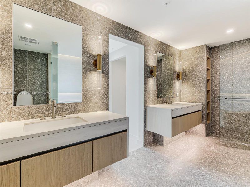 Furnished interior view inside a new home in Casamar, Pompano Beach (Image 17). Furnished interior view inside a new home in Casamar, Pompano Beach (Image 17).