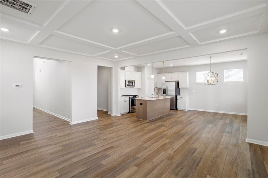 Spacious, unfurnished interior of a new home in Sweetbrier, Durham (Image 19).