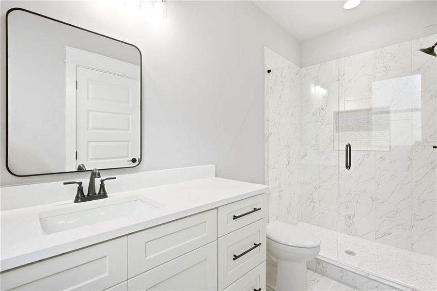 Furnished interior view inside a new home in , Flowery Branch (Image 14).