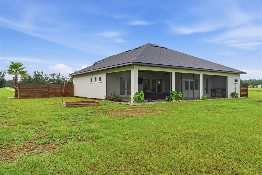Exterior details and patio area of a home in , Alachua (Image 29). Exterior details and patio area of a home in , Alachua (Image 29).
