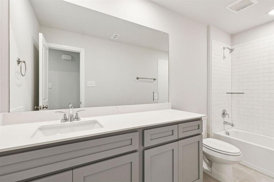 Furnished interior view inside a new home in AnaCapri, Anna (Image 6). Furnished interior view inside a new home in AnaCapri, Anna (Image 6).